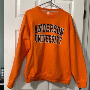 Anderson University Orange Sweatshirt